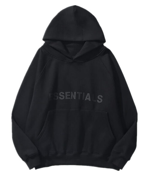 Fear Of God Essentials Black Hoodie