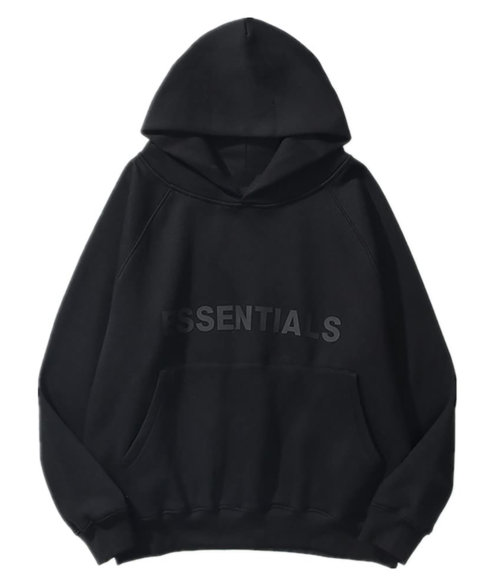 Fear of God Essential Black Hoodie