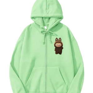 Labubu The Monster Green Hoodie