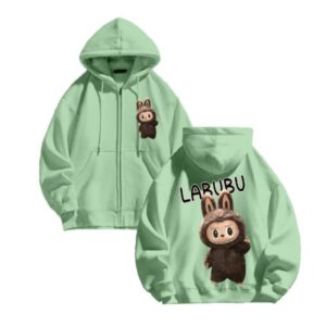 Labubu The Monster Green Hoodie