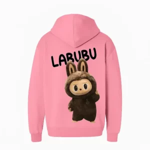 Labubu The Monster Pink Hoodie