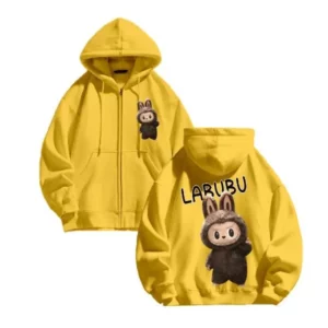 Labubu The Monster Yellow Hoodie