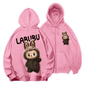 Labubu The Monster Pink Hoodie