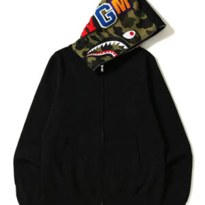 Men's Bape Shark Black Hoodie