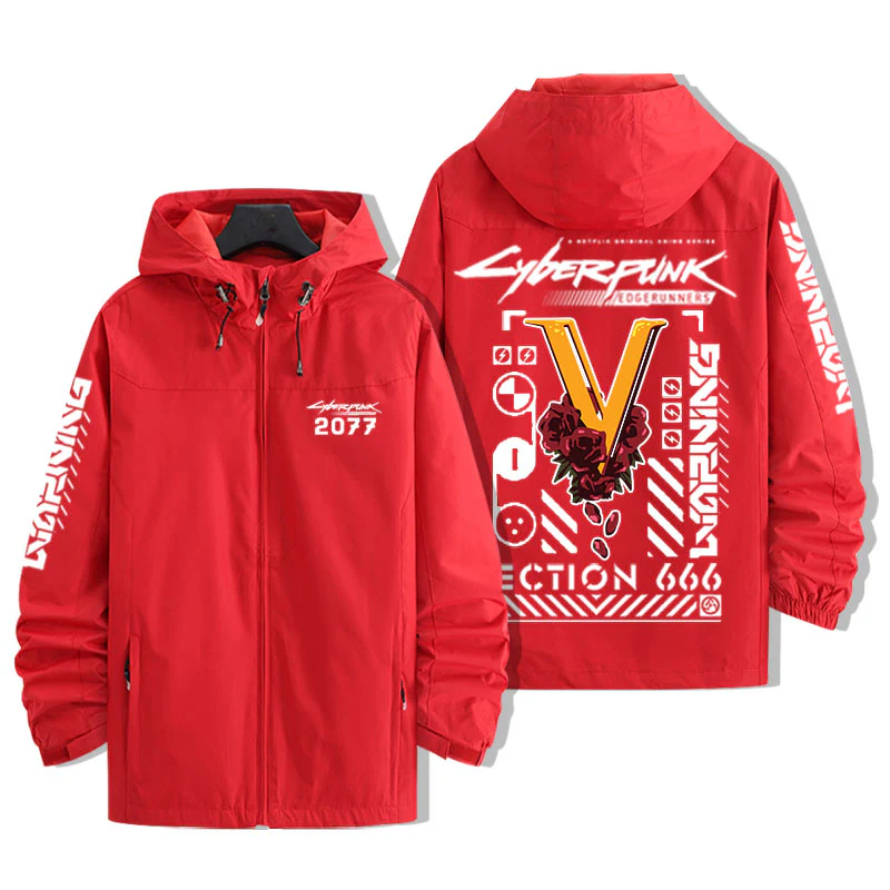 Men's Cyberpunk 2077 Leather Jacket