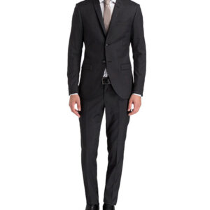 Mens John Wick Charcoal Grey Three Piece Suit