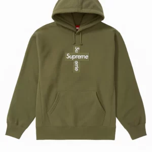 Supreme Cross Box Green Hoodie | Supreme Hoodie