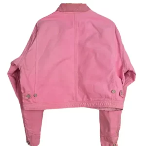 Vintage x NY Yankees Crop Pink Jacket