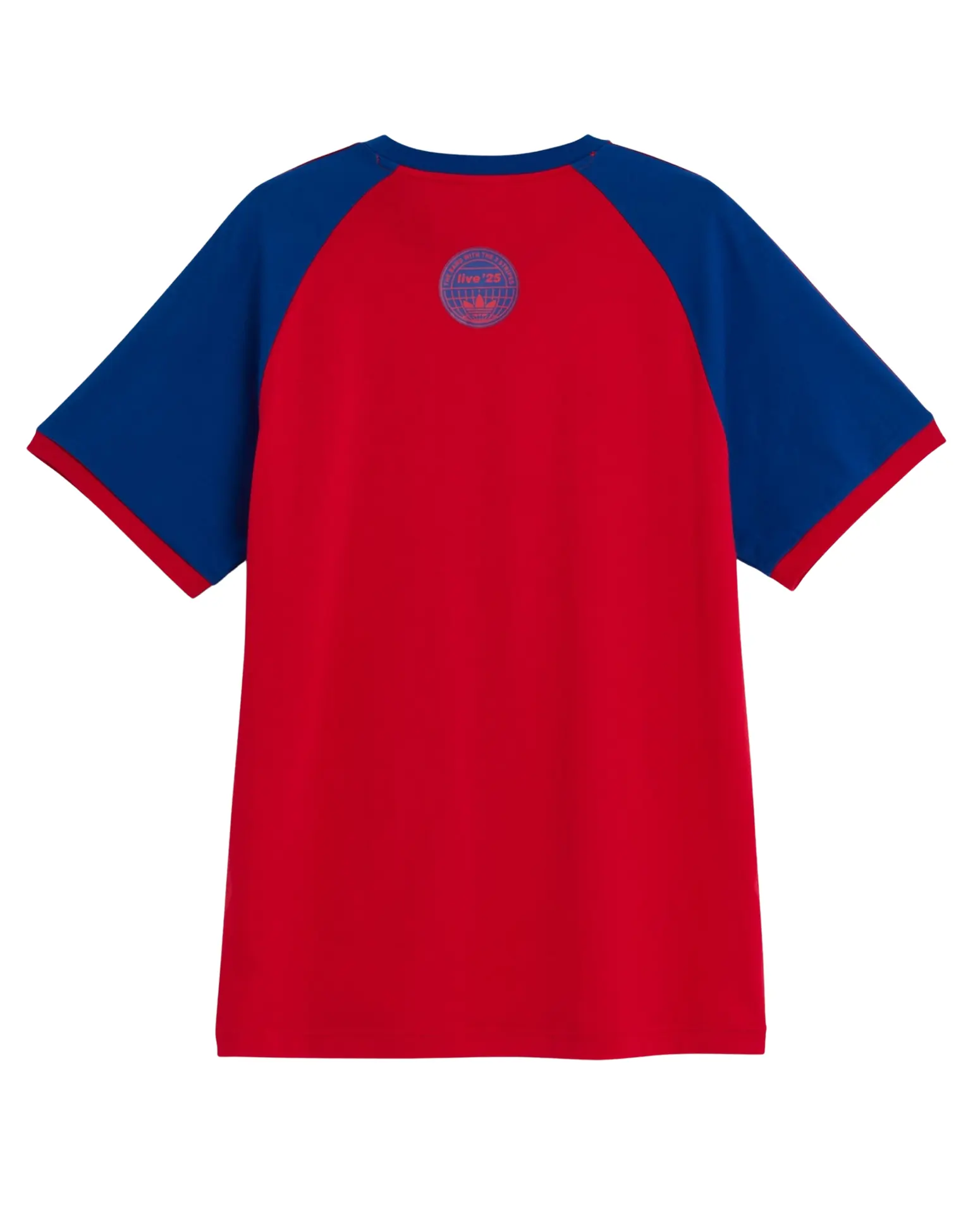 Adidas Oasis Stripes Red T-Shirt | Adidas T-Shirt