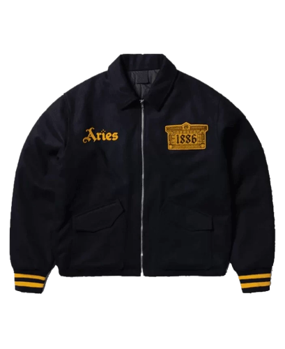 Arsenal × Aries Wool Bonber Jacket Arsenal X Aries Wool Bomber Jacket | Arsenal Bomber Jacket