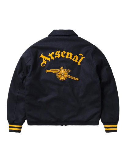 Arsenal × Aries Wool Bonber Jacket Arsenal X Aries Wool Bomber Jacket | Arsenal Bomber Jacket