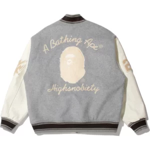 BAPE X HIGHSNOBIETY Varsity Jacket