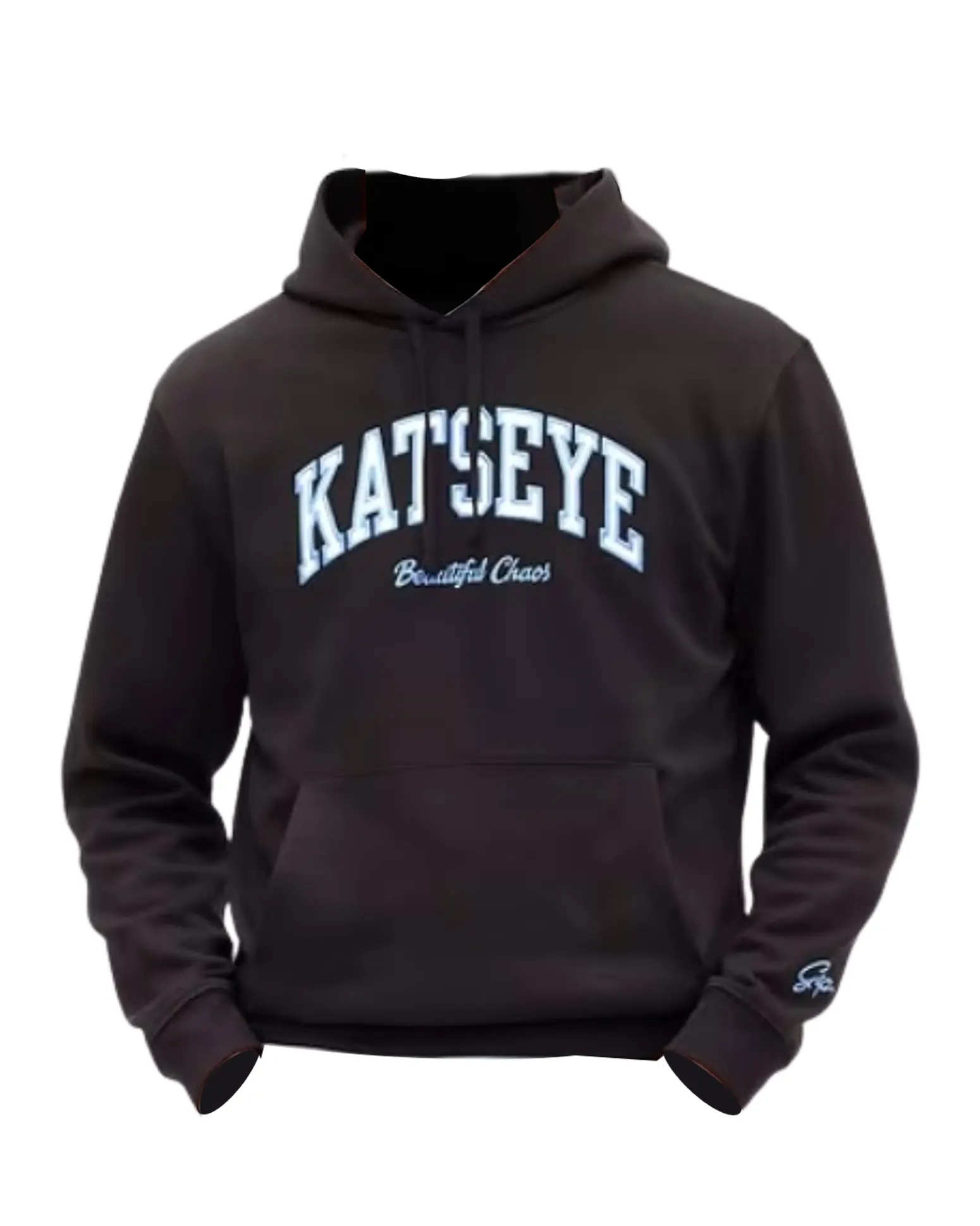 Gap Katseye Mens Black Hoodie Black Katseye Hoodie