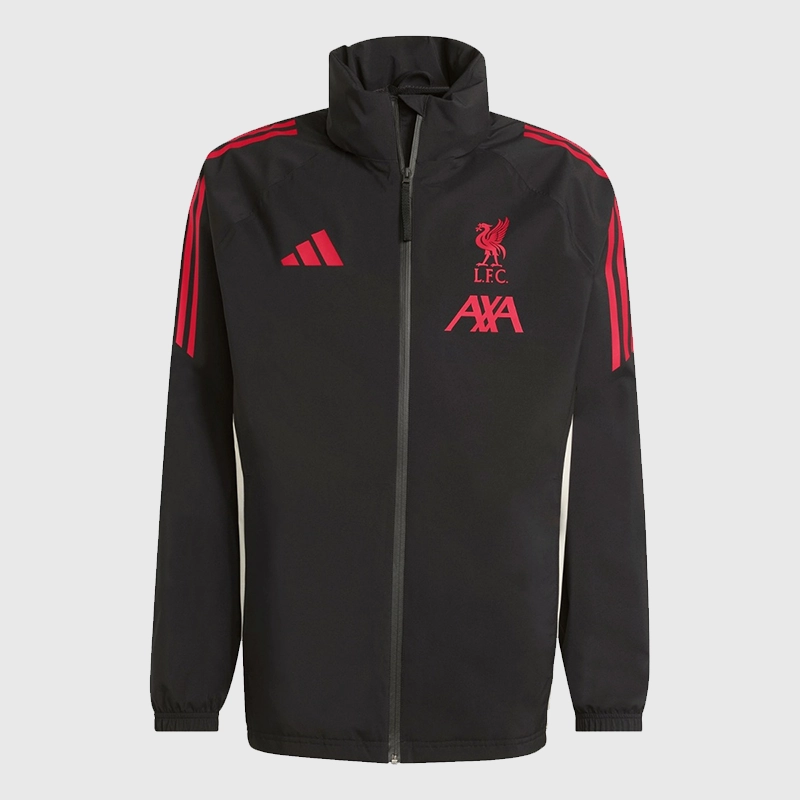 2526リバプールFC adidas ジャケット AXA LFC Adidas 25/26 Domestic Rain Jacket | Adidas Rain Jacket