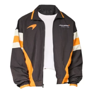 McLaren Graphic Track Black Jacket | McLaren Black Jacket