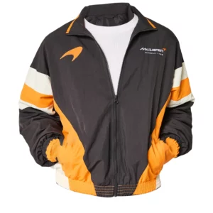 McLaren Graphic Track Black Jacket | McLaren Black Jacket