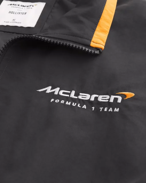 McLaren Graphic Track Black Jacket | McLaren Black Jacket