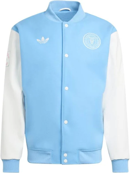 Mens Adidas CF Originals Anthem Blue Jacket | Adidas CF Jacket