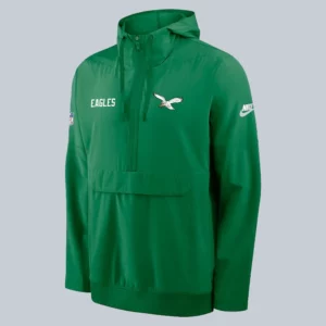 Philadelphia Eagles Nike Sideline Anorak Hoodie Jacket