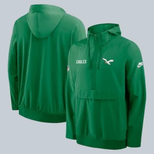 Philadelphia Eagles Nike Sideline Anorak Hoodie Jacket
