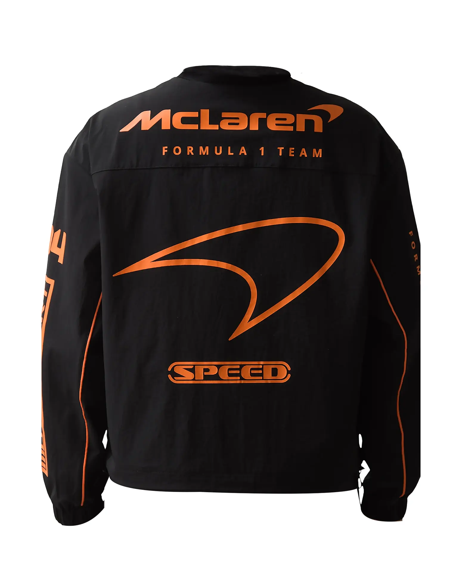 Reiss x McLaren Black Wanden Jacket | McLaren Black Jacket
