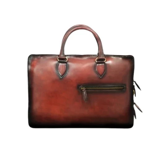 Maverick Modern Leather Briefcase Bag