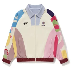 レディースウェア BAPE X KIDSUPER PATCHWORK TRACK JACKET Bape x Kidsuper Patchwork Track Jacket | the genuine leather