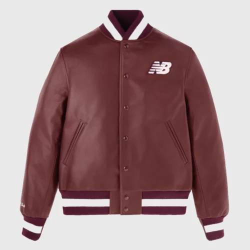 Coco Gauff New Balance 2025 US Open Leather Jacket