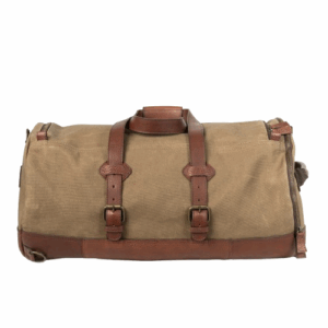 Dakota Reserve Waxed Canvas Duffle Leather Bag