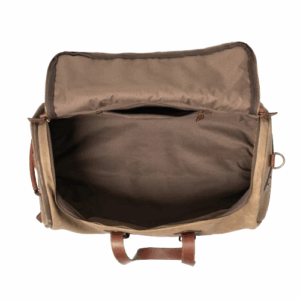 Dakota Reserve Waxed Canvas Duffle Leather Bag