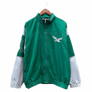 Eagles Kelly Green Full-Zip Sideline Jacket