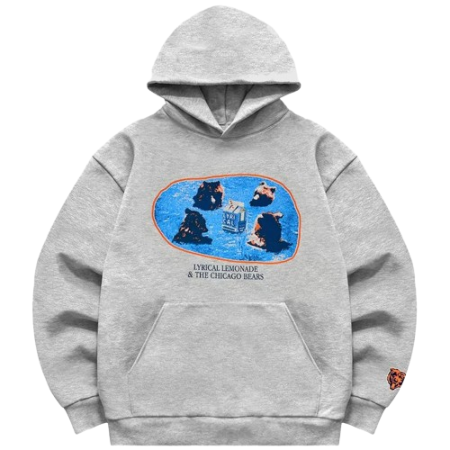 Lyrical Lemonade x Chicago Bears Gray Hoodie