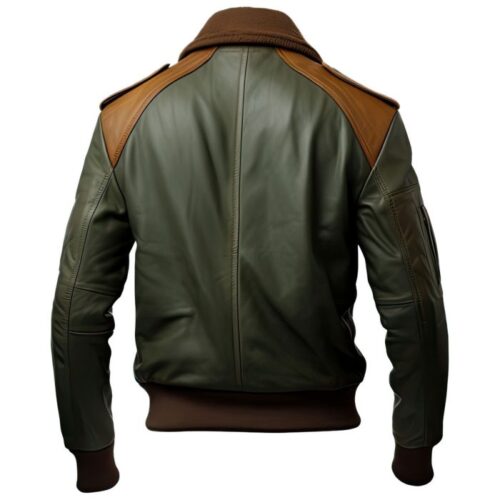 Men’s A2 Sheepskin Aviator Leather Jacket