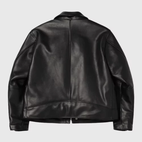 ジャケット・アウター Stussy biker leather jacket Medium Biker Jacket – Black | Outerwear | Stüssy