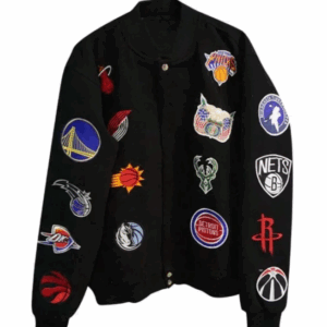 NBA Collage Patch Jacket