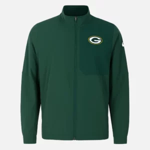 Packers Nike Sideline Woven Full Zip Jacket