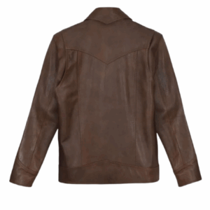 X Men Days of Future Past Brown Leather Jacket