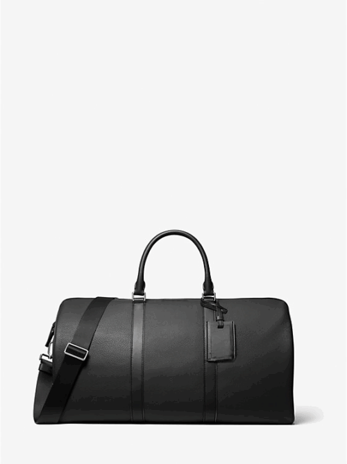 Cooper Pebbled Leather Boston Bag
