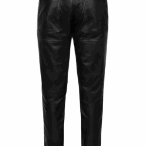 Jim Morrison Black Leather Jacket and Pants Set