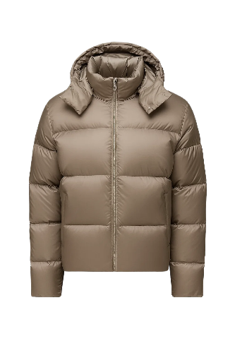 Mens Always Down Grey Puffer Jacket