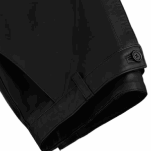 Men's Black Pure Leather Suits