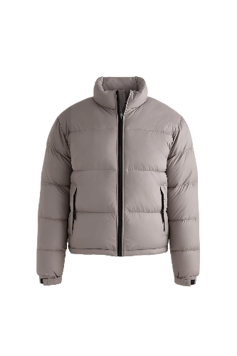 Mens Responsible Down Gray Puffer Jacket