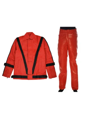 Michael Jackson Thriller Leather Jacket and Pants