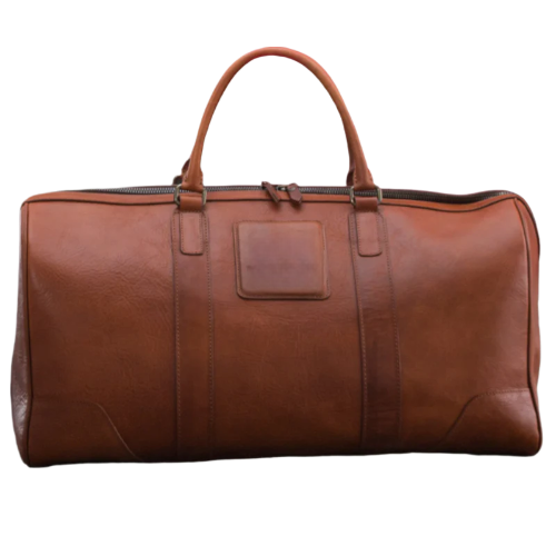 Wingfield Large Leather Boston Bag