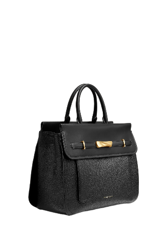 Womens Black Bostanten Oceanside Satchel