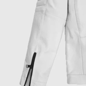 Fast And Furious 9 Vin Diesel White Leather Jacket