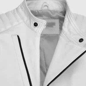 Fast And Furious 9 Vin Diesel White Leather Jacket