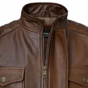 Men's Frank Grillo Boss Level Black Leather Jacket