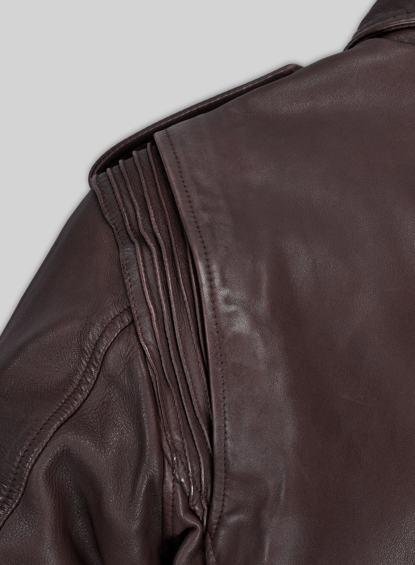 Mens Falcon Burgundy Rider Leather Jacket