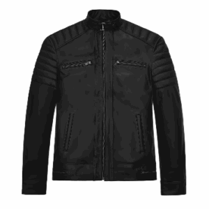 Mens Black Andrew Tate Leather Jacket